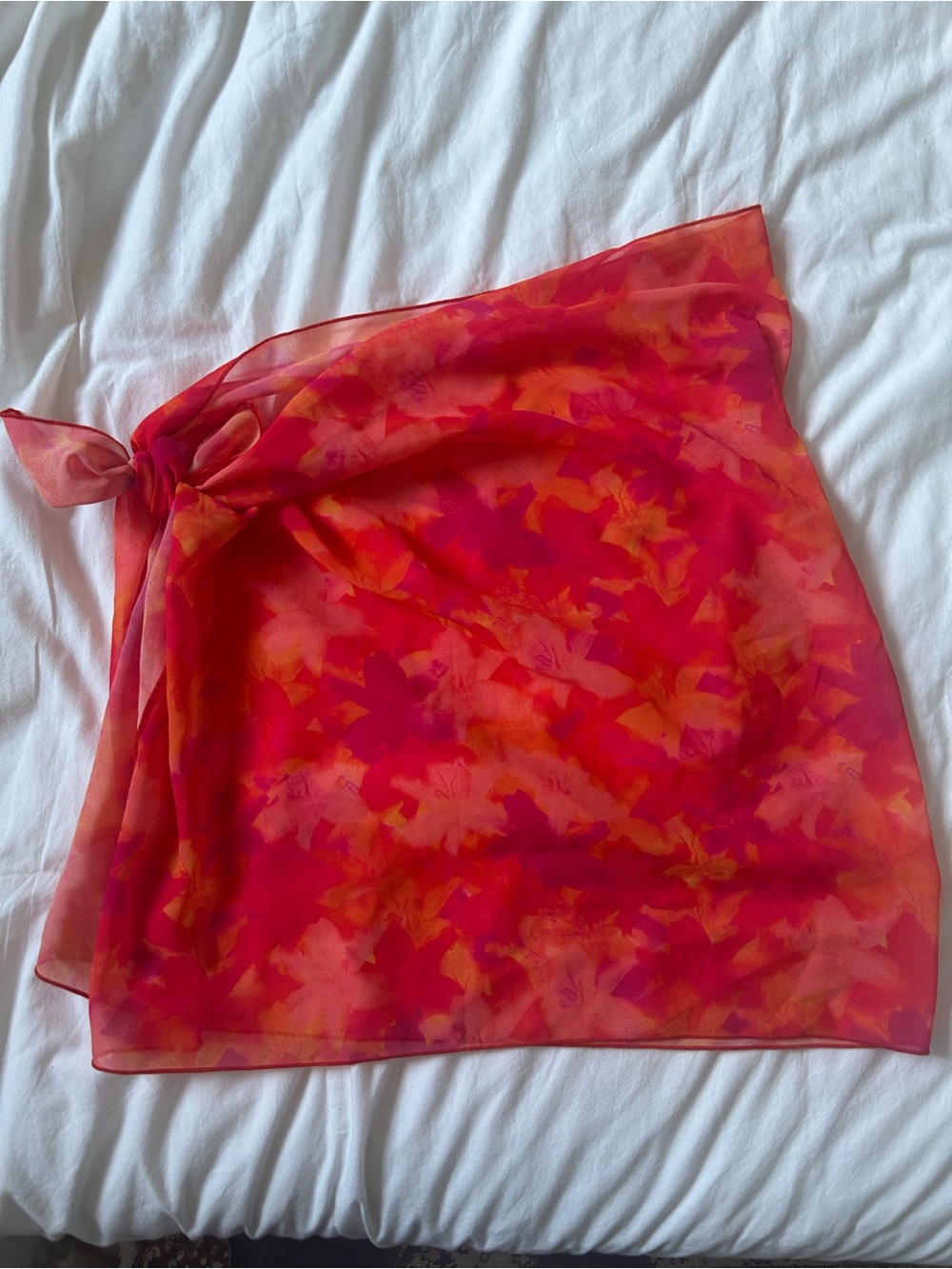 437 Swim Flora Sarong